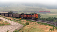 Load image into Gallery viewer, Coal Trains over Crawford Hill