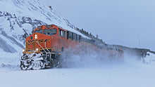 Load image into Gallery viewer, Winter on Marias Pass